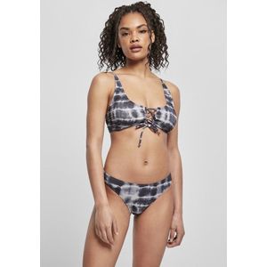 Damesbikini Urban Classics lace up tie dye