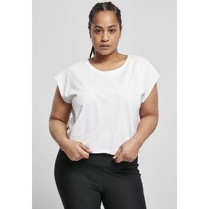 Urban Classics - Organic Short Top - Wit - 100% Katoen