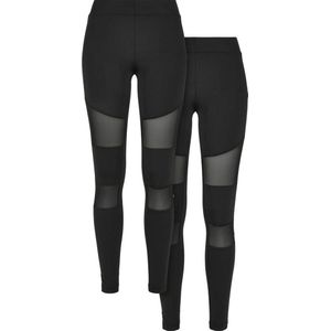 Urban Classics - Legging - Zwart - Elastisch - Sportieve Stijl