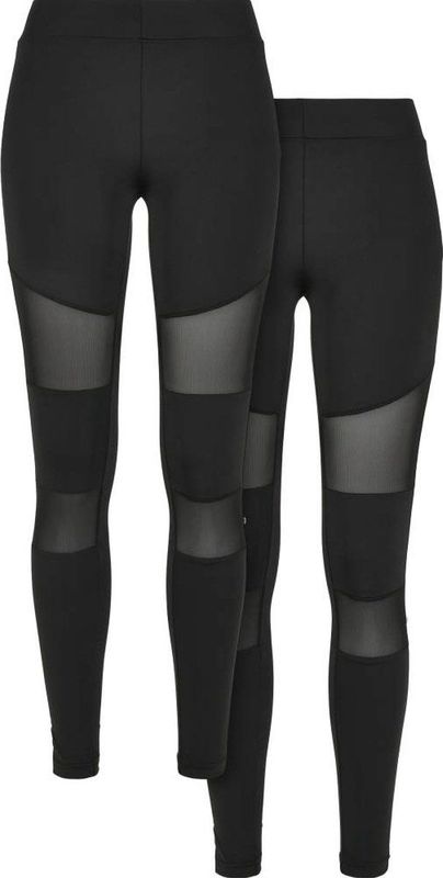 Urban Classics - Legging - Zwart - Elastisch - Sportieve Stijl
