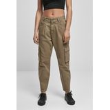 Urban Classics Cargobroek Ballon Fit Twill Groen