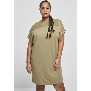 Urban Classics - Shirtjurk - Zwart - Stretch Jersey - Elastische Kant