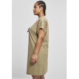 Urban Classics - Hemdjurk - Zwart - Stretch Jersey - Elastische Kant