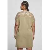 Urban Classics - Hemdjurk - Zwart - Stretch Jersey - Elastische Kant