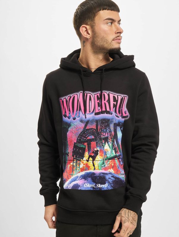 Mister Tee - Wonderful Hoodie trui - Zwart
