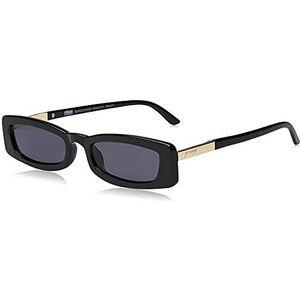 Urban Classics Minicoy Unisex zonnebril, zwart.