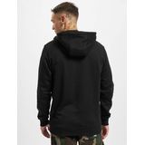 Mc Clothes - Merchcode - Hoodie - Zwart - Geborstelde Fleece - 250 g/m²