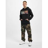 Mc Clothes - Merchcode - Hoodie - Zwart - Geborstelde Fleece - 250 g/m²