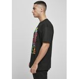 T-shirt - Print - Zwart - Katoen - Comfortabel