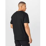 T-shirt - Print - Zwart - Katoen - Comfortabel