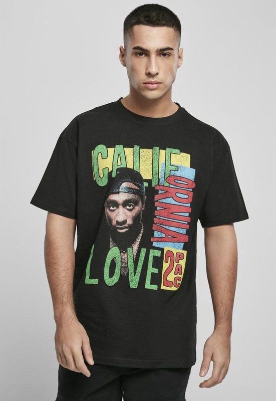 T-shirt - Print - Zwart - Katoen - Comfortabel