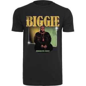 Mister Tee - Notorious Big Finest Heren T-shirt - Zwart