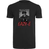 Mister Tee - Eazy Logo - T-shirt - Zwart - 100% Katoen, 180 g/m²