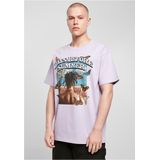 Mister Tee - Days Before Summer Oversize Heren T-shirt - Paars