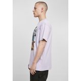 Mister Tee - Days Before Summer Oversize Heren T-shirt - Paars