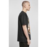 T-shirt - Motiefprint - Jersey - Oversized - Kwartmouw