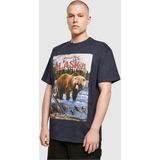 Mister Tee - Alaska Vintage Oversize Heren T-shirt - Blauw