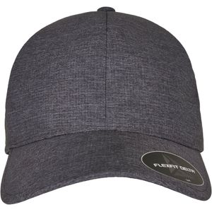 Flexfit Unisex Flexfit Delta carbon pet honkbalpet, Melange Charcoal, L-XL