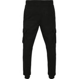 Urban Classics - Cargobroek - Zwart - Katoen - Comfortabele Tailleband