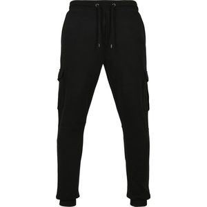 Urban Classics - Cargobroek - Zwart - Katoen - Comfortabele Tailleband