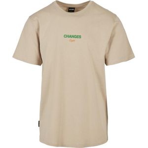 Cayler & Sons - C&S Changes Tee - T-Shirt - Sand - Katoen
