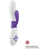 Ovo - K2 Rabbit Vibrator Lila Wit