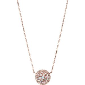 Fossil Vintage Glitz JF01740791 Damesketting - 400 Mm