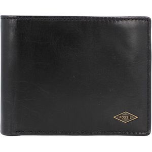 Fossil Ryan Portemonnee RFID Leer 11 cm black