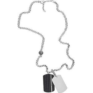 Diesel - Double Dog Tag - Collier - Staal - 60 cm
