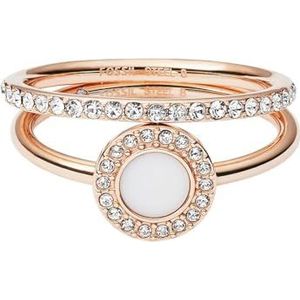 Fossil - JF02666791 - Ring - Roségoudkleurig - RVS