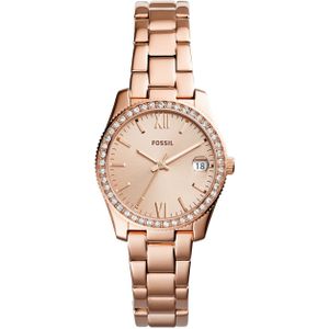Fossil Damen Armbanduhr ES4318 Scarlette Mini roségold plattiert