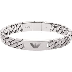 Emporio Armani - EGS2435040 - Armband - Zilverkleurig - RVS