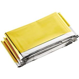 SALEWA RESCUE BLANKET reddingsdeken, goud/zilver, effen