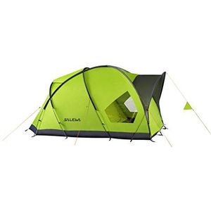 Salewa Alpine Hut III Geodetische tent, uniseks, voor 3 personen, strandtent, cactus/grijs, eenheidsmaat