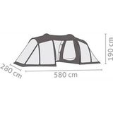 Tent Salewa Midway VI Cactus Grey