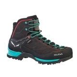 Salewa Dames WS Mountain Trainer Mid Gore-TEX Wandelschoenen, Magnet/Viridian Green, 38.5 EU