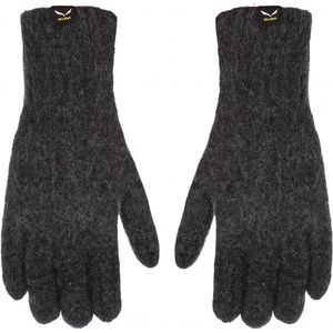 SALEWA Walk Wool handschoenen, koolstofwol, maat S