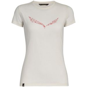 SALEWA - Solidlogo - T-shirt - Zwart - Synthetisch - Korte Mouwen