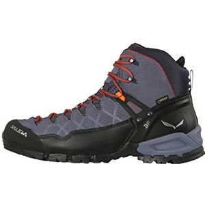 Salewa Heren MS Alp Trainer Mid Gore-TEX Wandelschoenen, Ombre Blue/Fluo Orange, 38.5 EU