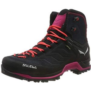 Salewa Dames WS Mountain Trainer Mid Gore-TEX Wandelschoenen, Asphalt/Sangria, 38.5 EU