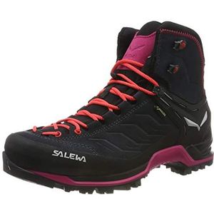 Salewa Dames WS Mountain Trainer Mid Gore-TEX Wandelschoenen, Asphalt/Sangria, 35 EU