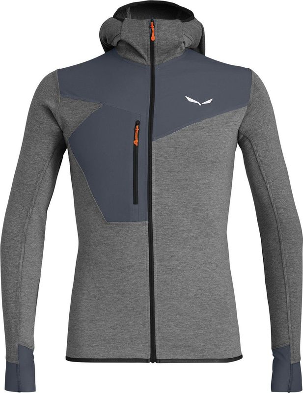 Salewa - Puez 2 Dryton Hoodie - Hooded Top - Blauw - Polyester/Katoen