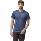 Salewa - Puez Melange Dry M S/S Tee - T-Shirt - Dark Denim Melange - Polyester