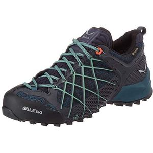 Salewa Wildfire Goretex Approach Shoes Blauw,Zwart EU 38 1/2 Vrouw