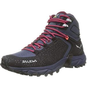 Salewa Dames WS Alpenrose 2 Mid Gore-TEX Wandelschoenen, Asphalt/Tawny Port, 40 EU
