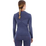 Salewa Zebru Responsive Lange Mouwen Basislaag Blauw XS Vrouw