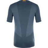 Salewa Zebru Responsive Korte Mouwen T-shirt Blauw S Man