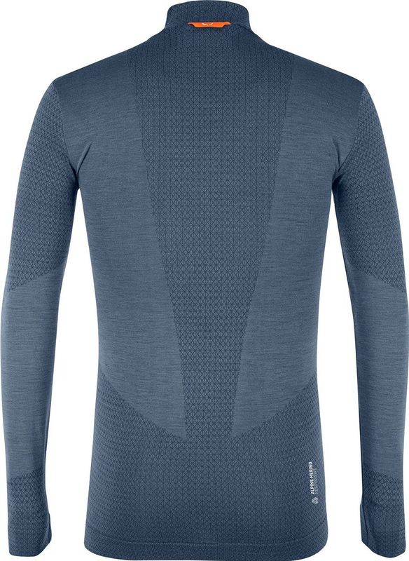 Salewa Zebru Responsive Lange Mouwenshirt Blauw S Man