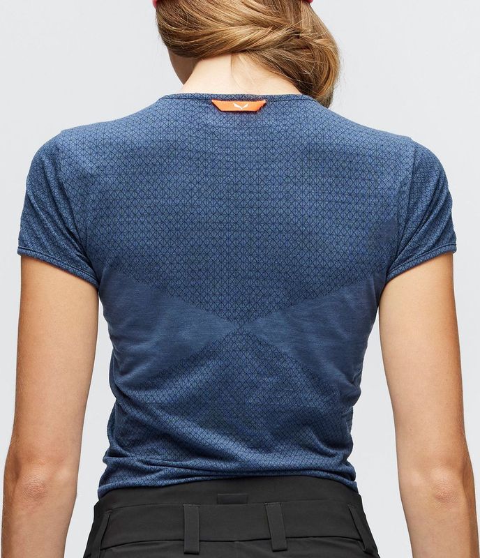 Salewa - Zebru Responsive - Korte Mouwen Basislaag - Merino - Dames