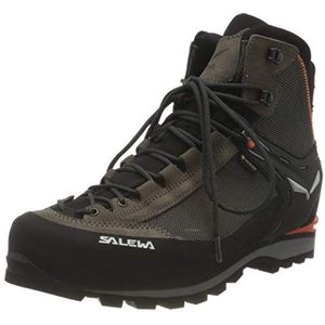 Salewa MS Crow Gore-TEX Chaussures de Randonnée Hautes, Wallnut/Fluo Orange, 48.5 EU